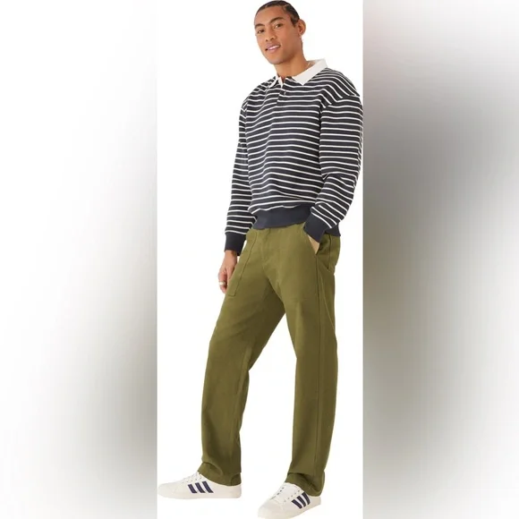 The Joey Straight Fit Fatigue Pant in Olive - Frank & Oak - Size 31x32 (Men's) - Picture 9 of 9